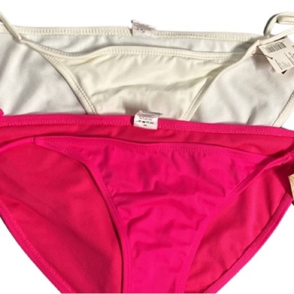 NWT 2 for 1 OCEAN PACIFIC STRING BIKINI BOTTOMS - Picture 1 of 16